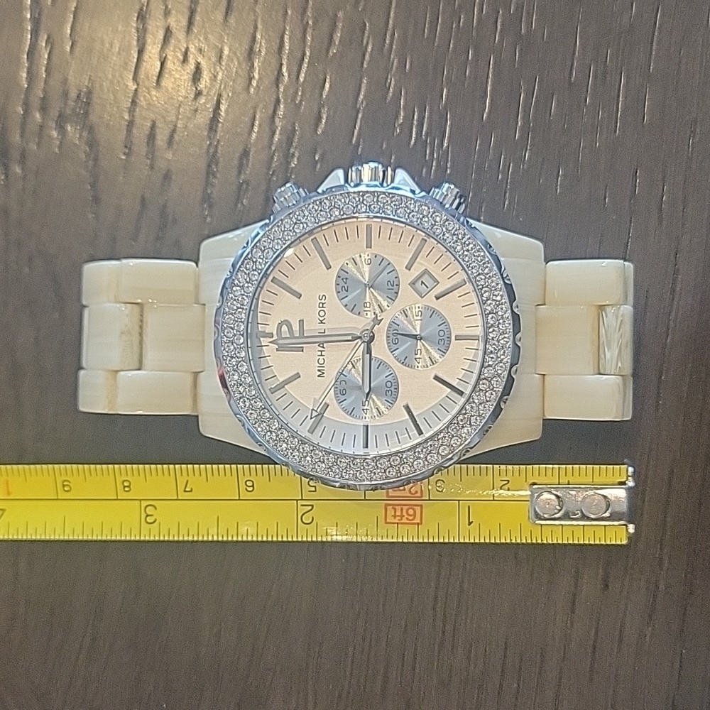 MICHAEL KORS  | Madison Acrylic Ladies Watch - Picture 6 of 7